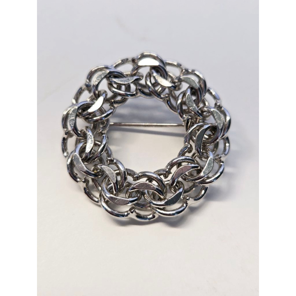 Brooch sterling B&B